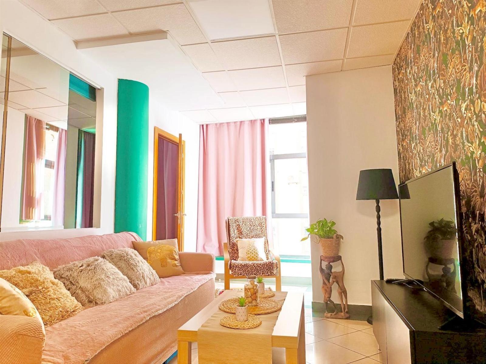 Apartamento El Bambu Cerca Del Mar Malaga Bagian luar foto