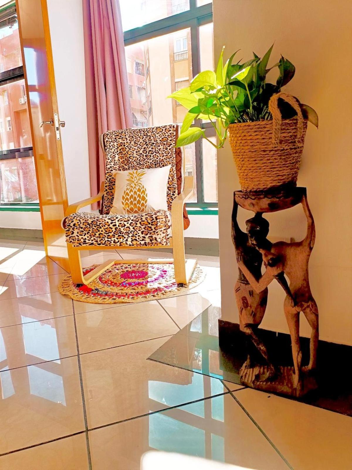 Apartamento El Bambu Cerca Del Mar Malaga Bagian luar foto